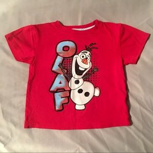 Frozen Olaf Short Sleeve T-Shirt